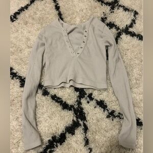 Urban Outfitters White Long Sleeve